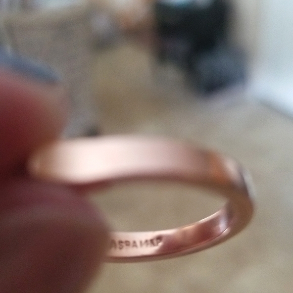 Na Hoku South Sea Carmel Color Pearl ring w/diamond accents. Size 8 - Picture 6 of 9